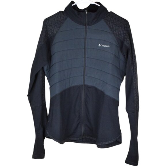 Columbia Women's Omni-Wick Zip Knit Performance Lightweight Outdoor Jacket - M - Picture 1 of 7